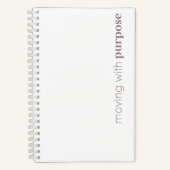 Daily notes - "Purpose" Notizblock (Vorderseite)