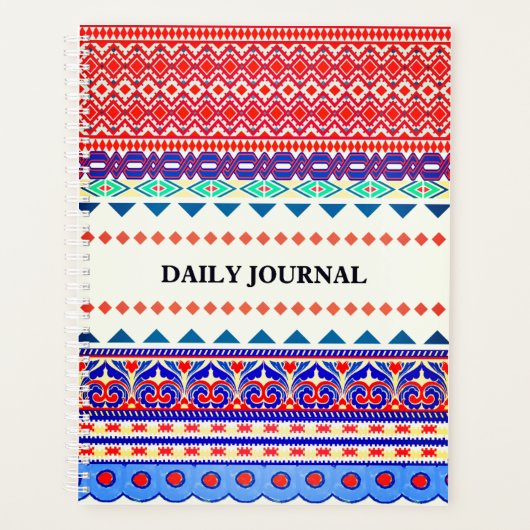 Daily Planner 2026 with pattern Planer (Vorderseite)