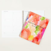 Daily Planner- Colorful Abstract Cover Planer (Anzeige)