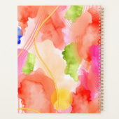 Daily Planner- Colorful Abstract Cover Planer (Rückseite)