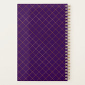 Daily Planner – Personalized Watercolor Wildflower Planer (Rückseite)