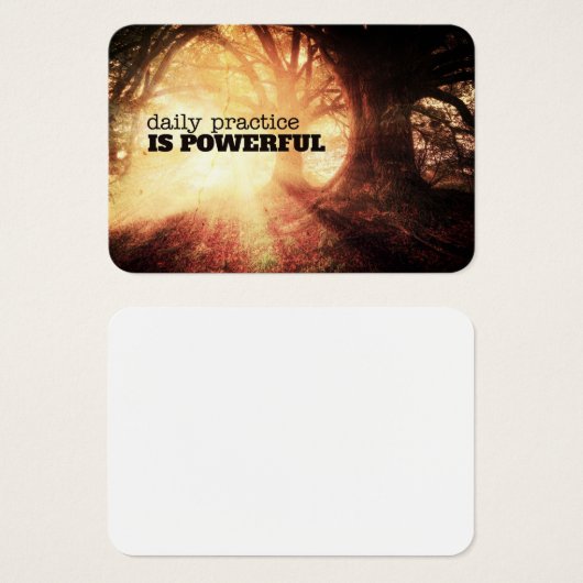 Daily Practice (Vorne & Hinten)