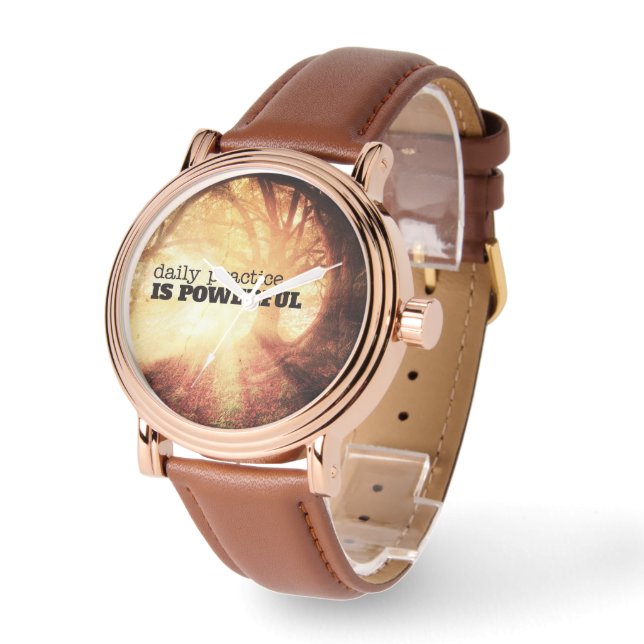 Daily Practice Armbanduhr (Winkel)