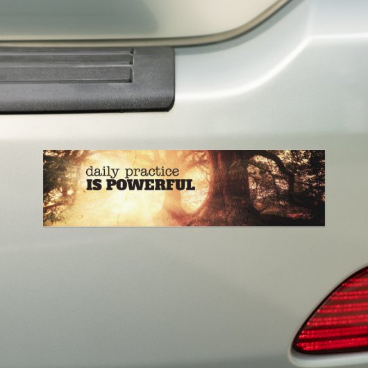 Daily Practice Autoaufkleber (Auf Auto)
