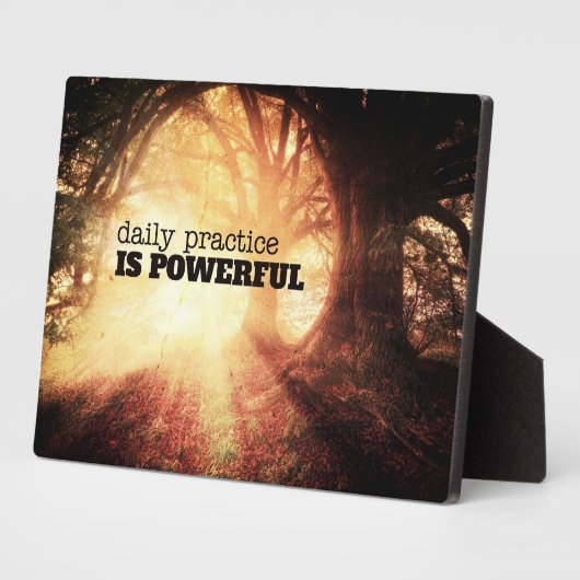 Daily Practice Fotoplatte (Seite)