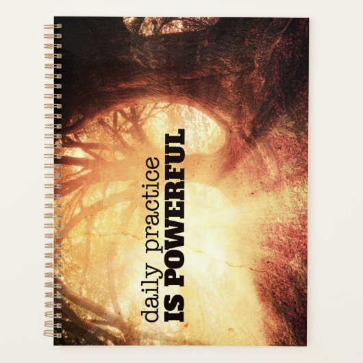 Daily Practice Planer (Vorderseite)