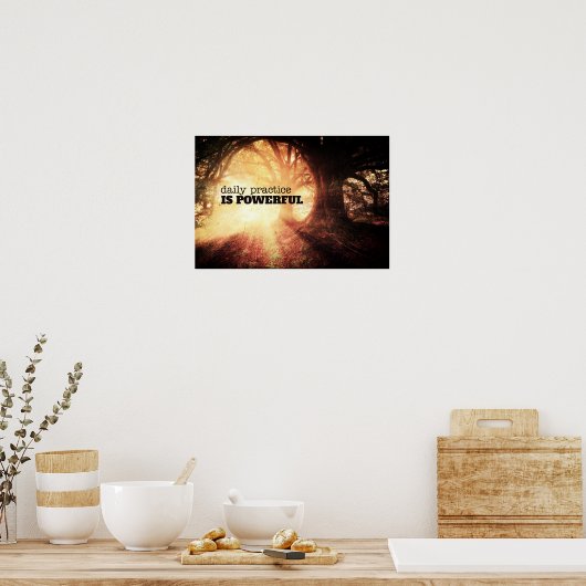 Daily Practice Poster (Küche)