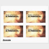 Daily Practice Rechteckiger Aufkleber (Blatt)