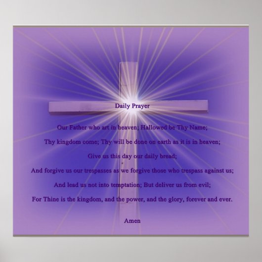 Daily prayer poster (Vorne)