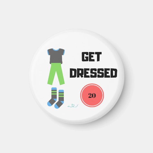 Daily Routine Megnet Magnet (Vorne)