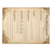 Daily Wellness Notizblock (Vorderseite)