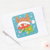 Daimon holiday quadratischer aufkleber (Umschlag)