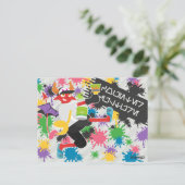 Daimon splash postkarte (Stehend Vorderseite)