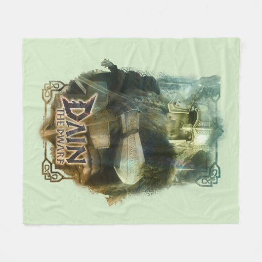 DAIN THE DWARF™ FLEECEDECKE (Vorderseite (Horizontal))