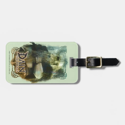 DAIN THE DWARF™ GEPÄCKANHÄNGER (Vorderseite horizontal)