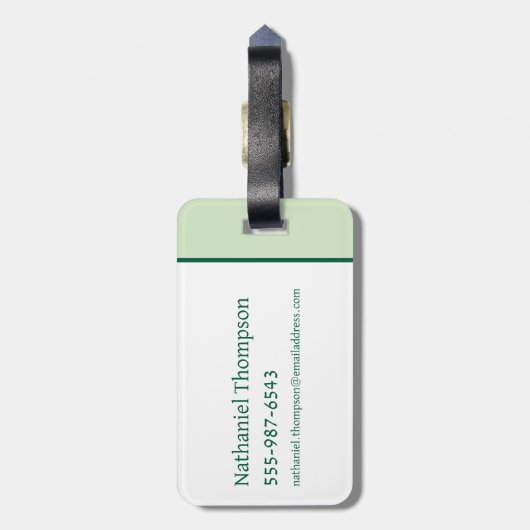 DAIN THE DWARF™ GEPÄCKANHÄNGER (Rückseite vertikal)