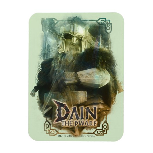 DAIN THE DWARF™ MAGNET (Vertikal)