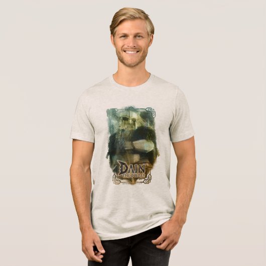 DAIN THE DWARF™ Tri-Blend SHIRT (Vorderseite voll)