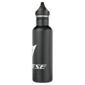 Dainese-Logo weiß Edelstahlflasche (Rechts)