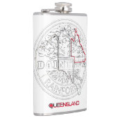 Daintree Rainforest Flachmann (Rechts)