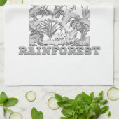 Daintree Rainforest Geschirrtuch (Gefaltet)
