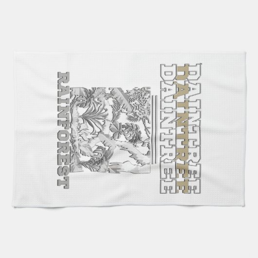 Daintree Rainforest Geschirrtuch (Horizontal)