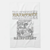 Daintree Rainforest Geschirrtuch (Vertikal)