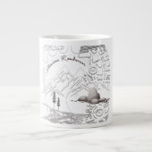 Daintree Rainforest Jumbo-Tasse (Vorderseite)