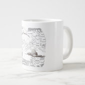 Daintree Rainforest Jumbo-Tasse (Vorderseite Rechts)