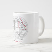 Daintree Rainforest Jumbo-Tasse (Vorderseite Rechts)