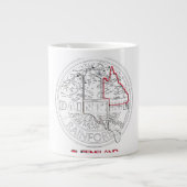 Daintree Rainforest Jumbo-Tasse (Vorderseite)