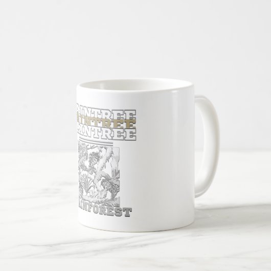 Daintree Rainforest Kaffeetasse (VorderseiteRechts)