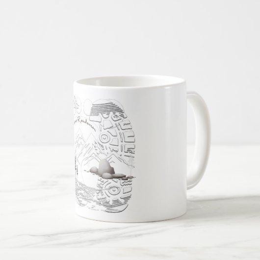 Daintree Rainforest Kaffeetasse (VorderseiteRechts)