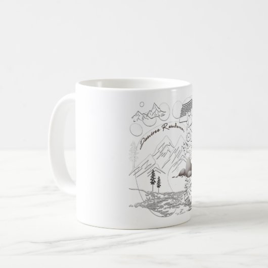 Daintree Rainforest Kaffeetasse (Vorderseite Links)