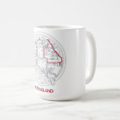 Daintree Rainforest Kaffeetasse (VorderseiteRechts)