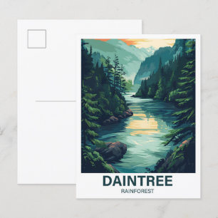 Daintree Rainforest Queensland Postkarte