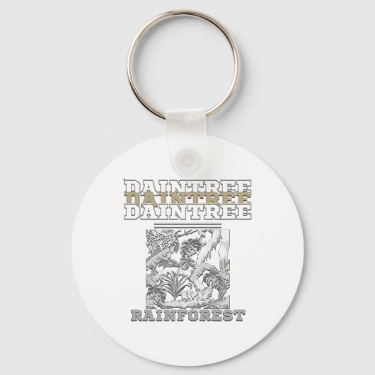 Daintree Rainforest Schlüsselanhänger (Rückseite)
