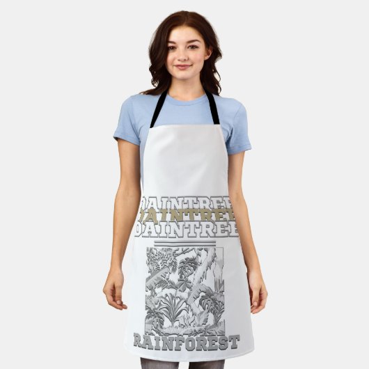 Daintree Rainforest Schürze (Getragen)