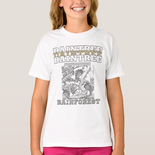 Daintree Rainforest T-Shirt (Vorderseite)