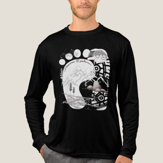 Daintree Rainforest Tri-Blend Shirt (Vorderseite)