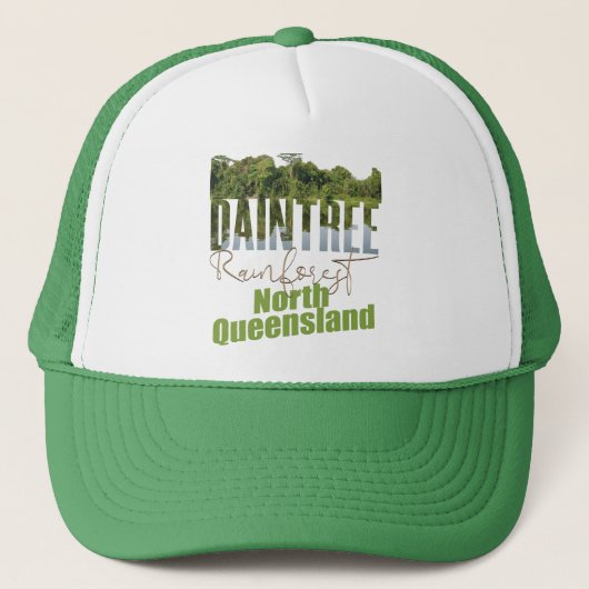 Daintree Rainforest Truckerkappe (Vorderseite)