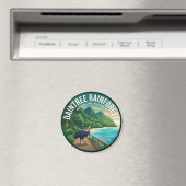 Daintree-Regenwald Australien Magnet (In Situ (Geschirrspüler))