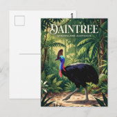 Daintree-Regenwald Australien Postkarte (Vorne/Hinten)