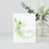 Dainty Absinthe La Fee Verte I Postkarte (Stehend Vorderseite)
