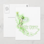 Dainty Absinthe La Fee Verte I Postkarte (Vorne/Hinten)