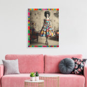 Dainty Beauty Leinwanddruck (Insitu (Wohnzimmer))