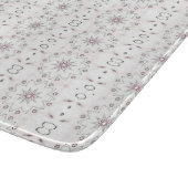 Dainty Daises Schneidebrett (Ecke)