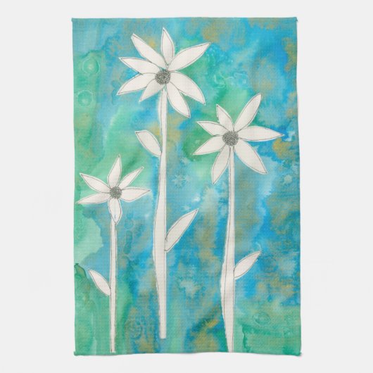 Dainty Daisies I Handtuch (Vertikal)