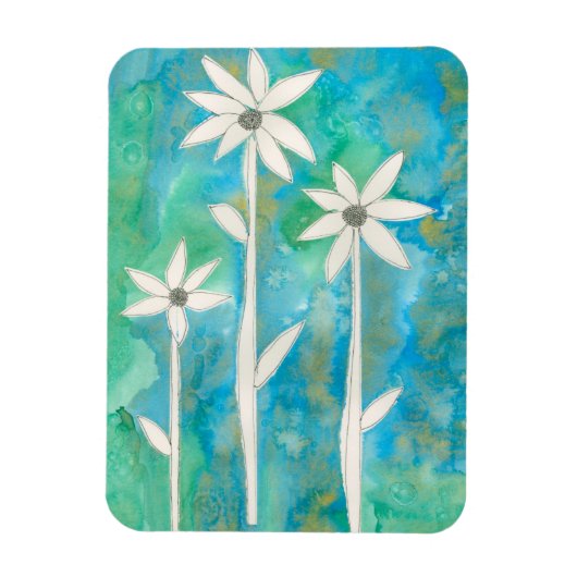Dainty Daisies I Magnet (Vertikal)
