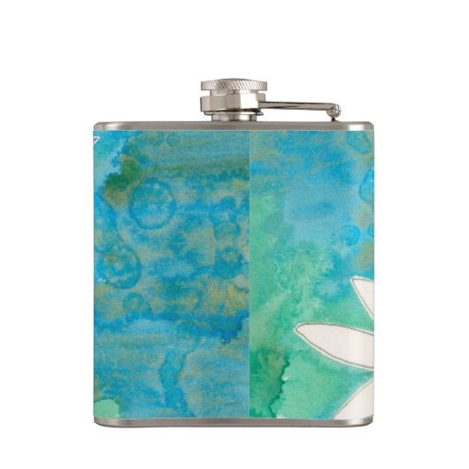 Dainty Daisies II Flachmann (Rückseite)